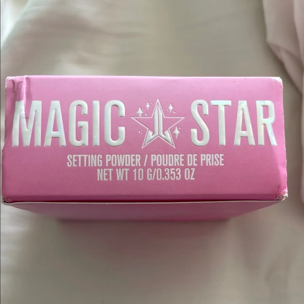 Jeffree Star Magic Star Setting Powder in Pink Box